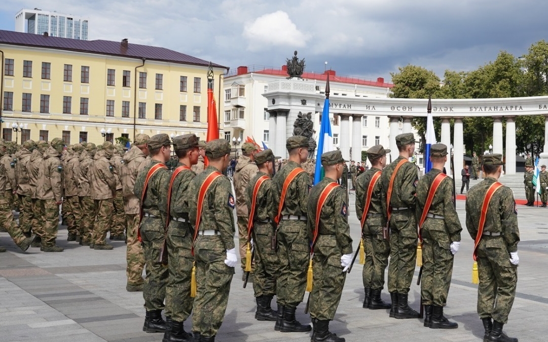 В Башкирии впервые отправили на боевое слаживание полк бойцов ИА