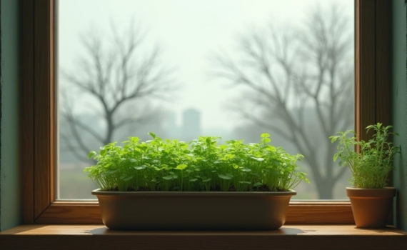 Парник на балконе своими руками: растим рассаду зимой в оконной раме Парник на балконе своими руками: растим рассаду зимой в оконной раме