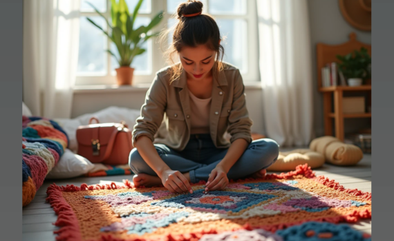 Не выбрасываю старую одежду — превращаю её в стильные коврики: способ, о котором все забыли Не выбрасываю старую одежду — превращаю её в стильные коврики: способ, о котором все забыли